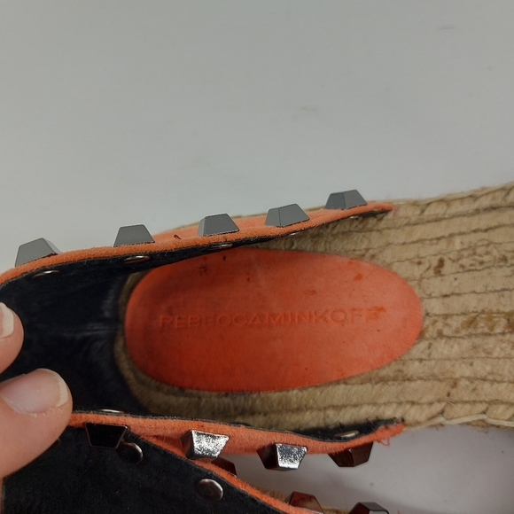 Rebecca Minkoff Suede Studded Espadrille - Picture 5 of 8